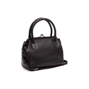 Chili Full-Grain Leather Handbag til Kvinder in Classic 100% Full-Grain Leather - Front Profile View &amp; Tailored Silhouette | Buy Online