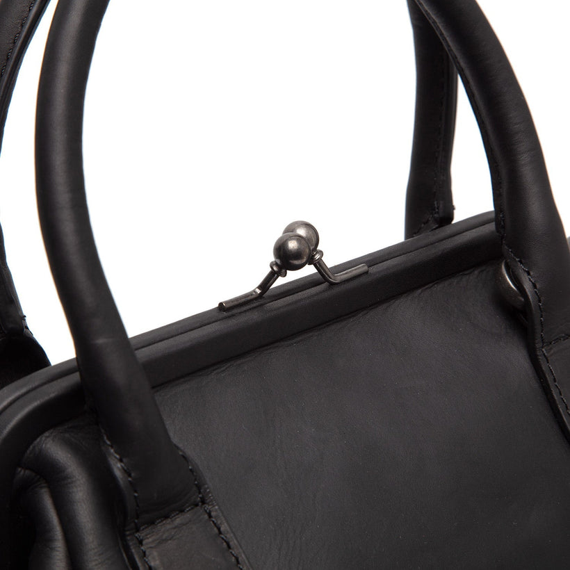 Chili Full-Grain Leather Handbag til Kvinder