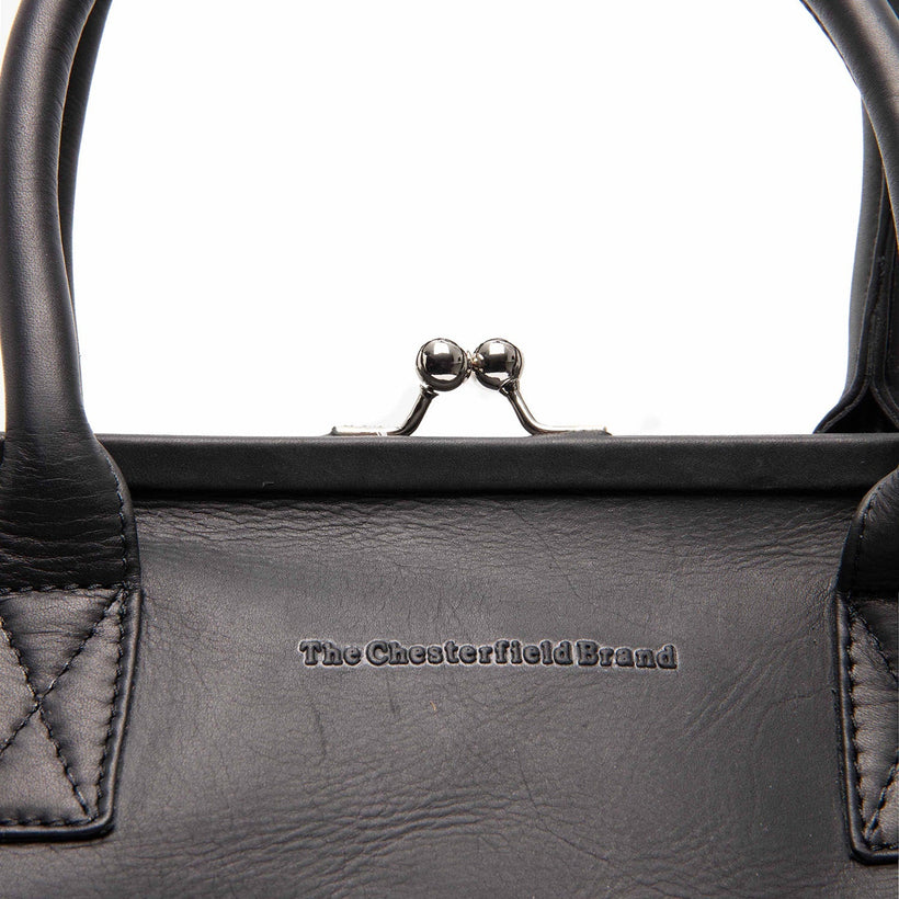 Dorin Full-Grain Leather Handbag til Kvinder