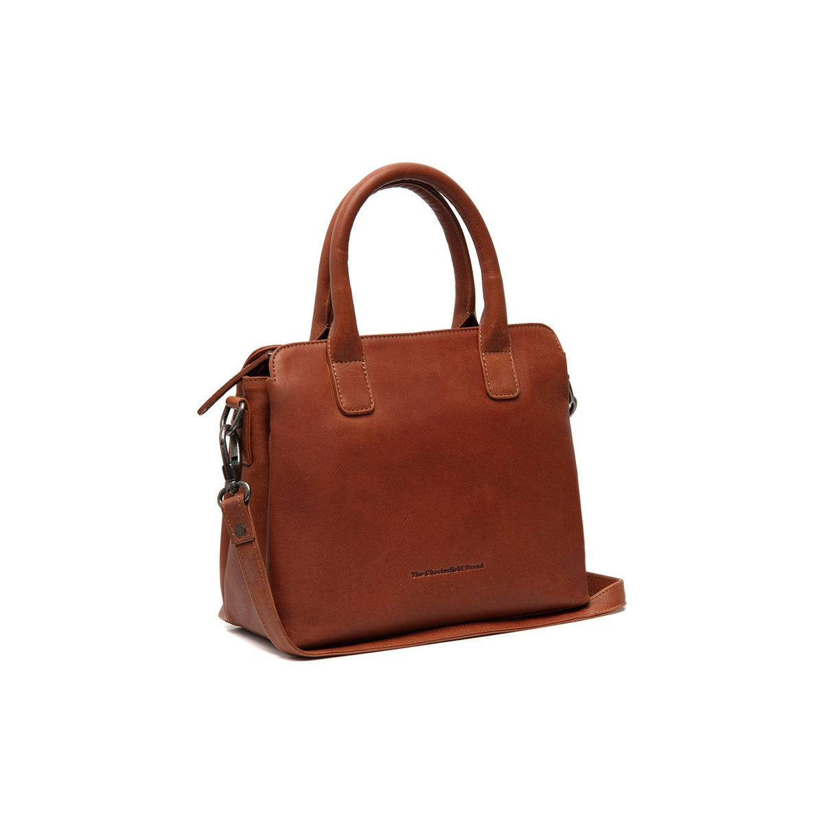 Tailored Rib Cuffs &amp; Hem Craftsmanship Construction Detail on Hermosa Narvlæder Handbag