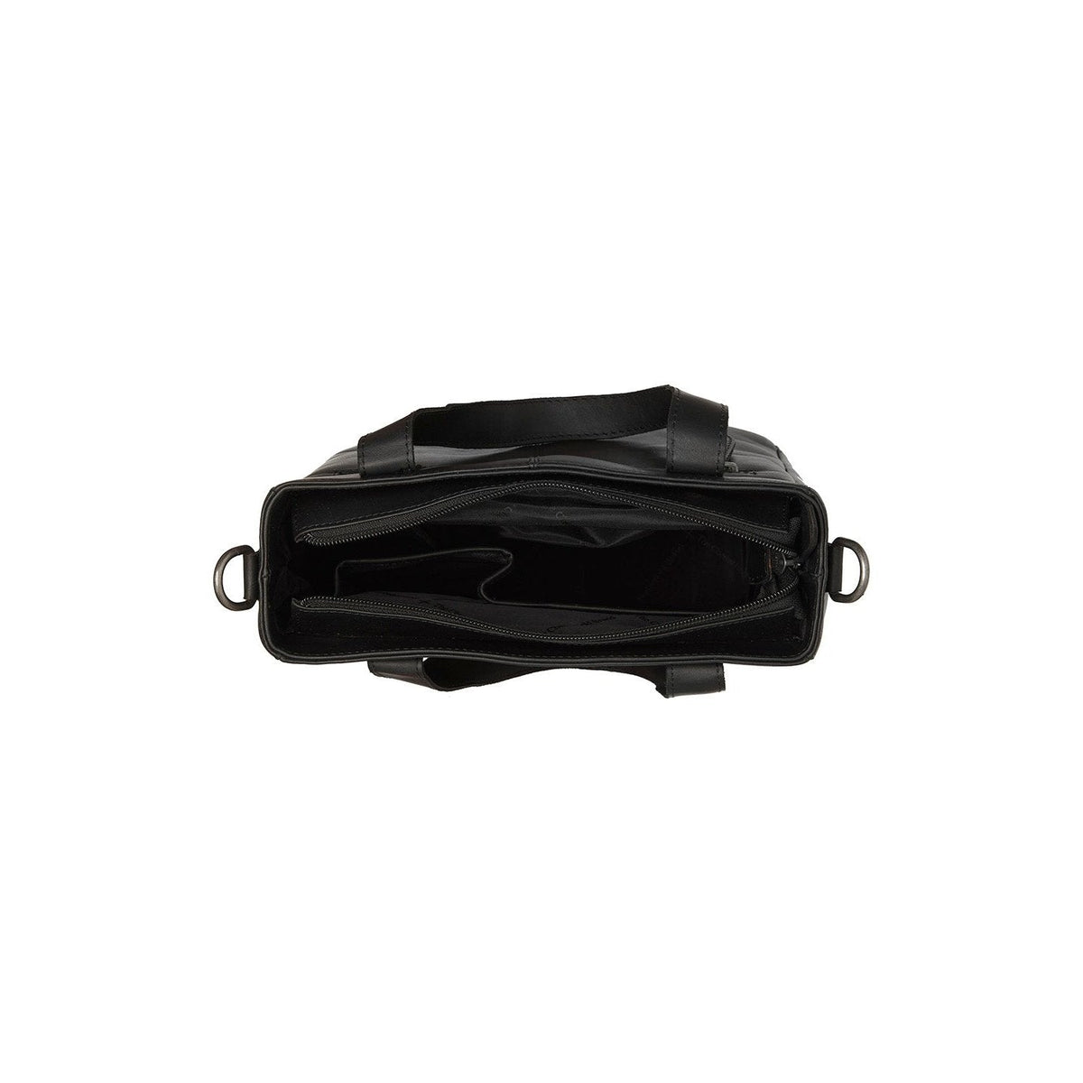 Lingfield Full-Grain Leather Handbag til Kvinder - Lateral Side Profile View Showing Sleeve Cut &amp; Athletic Taper Fit