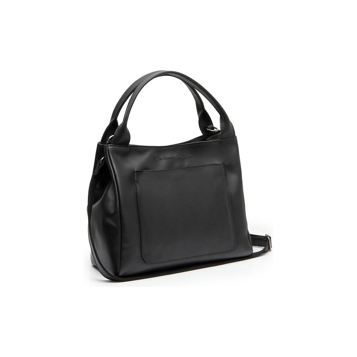 Tenara Full-Grain Leather Handbag til Kvinder in Classic 100% Full-Grain Leather - Front Profile View &amp; Tailored Silhouette | Buy Online
