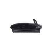 Tailored Rib Cuffs &amp; Hem Craftsmanship Construction Detail on Torano Full-Grain Leather Key Case til Kvinder