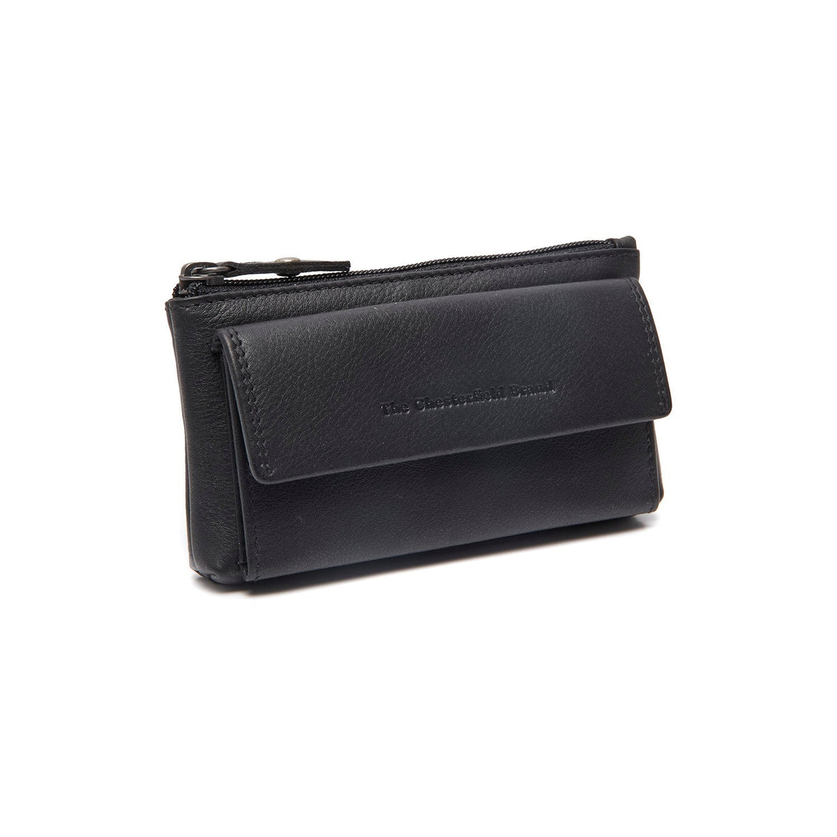 Torano Full-Grain Leather Key Case til Kvinder in Classic 100% Full-Grain Leather - Front Profile View &amp; Tailored Silhouette | Buy Online