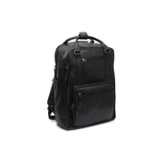 Calden Full-Grain Leather Laptop Backpack til Kvinder in Classic 100% Full-Grain Leather - Full Exterior Front Profile View | Buy Online