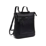 Caldero Full-Grain Leather Laptop Backpack til Kvinder in Classic 100% Full-Grain Leather - Full Exterior Front Profile View | Buy Online