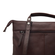 Caldero Full-Grain Leather Laptop Backpack til Kvinder – alternate product view 3