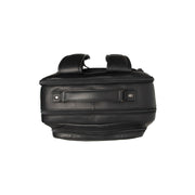 Solid Antique Brass Hardware &amp; Heavy-Duty Dual Zipper Detail on Lennox Full-Grain Leather Laptop Backpack til Kvinder