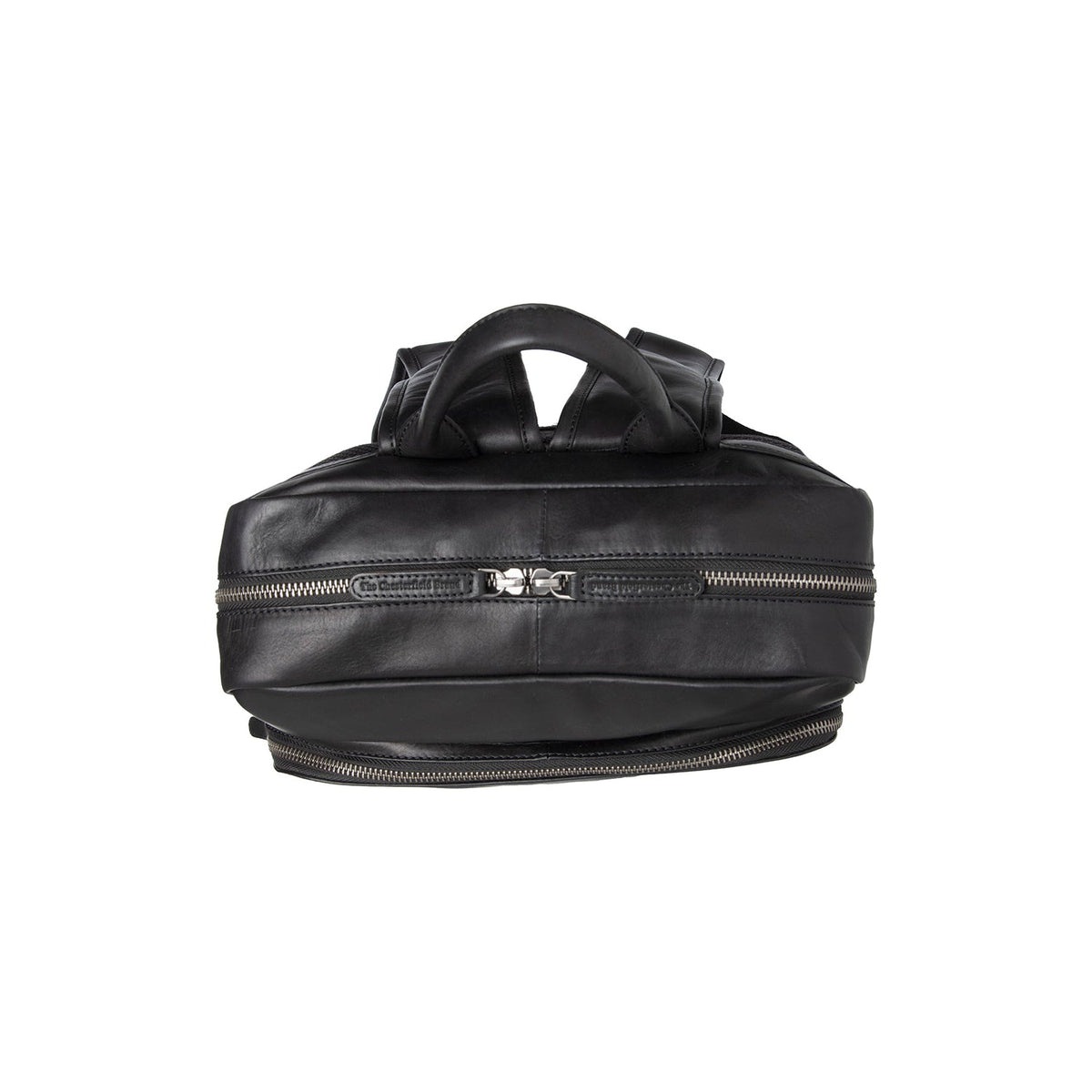 
Classic 100% Full-Grain leather Backpack - Bagfra med forstærkede læderremme og syninger