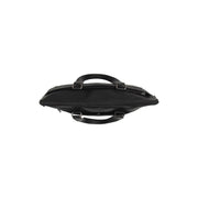 Solid Antique Brass Hardware &amp; Heavy-Duty Dual Zipper Detail on Elvas Full-Grain Leather Laptop Bag til Kvinder