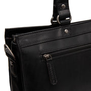 Reinforced Leather Base with Protective Metal Studs Detail