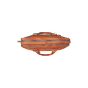 
Cognac Leather Laptop Bag Montara, detail view 1