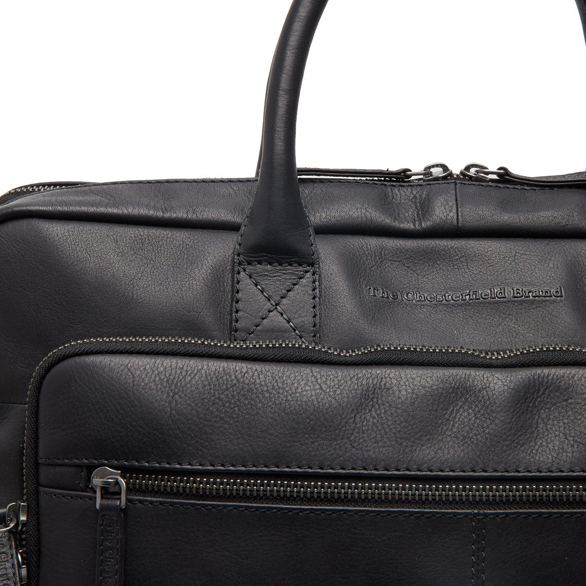 
Indvendig visning Showing Dedicated Padded Laptop Sleeve & Multi-Compartment Organization