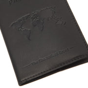 Leather Passport Case til Kvinder - Lateral Side Profile View Showing Sleeve Cut &amp; Athletic Taper Fit