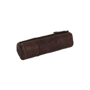 Brown Leather Pencil Case Lea til Kvinder, detail view 3