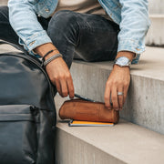 Leather Pencil Case Lea til Kvinder – alternate product view 3
