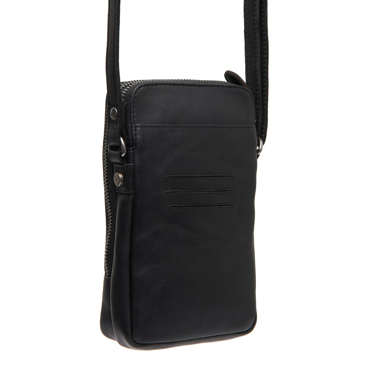 
Tailored Rib Cuffs & Hem Craftsmanship Construction Detail on Alesund Kernelæder Phone Bag