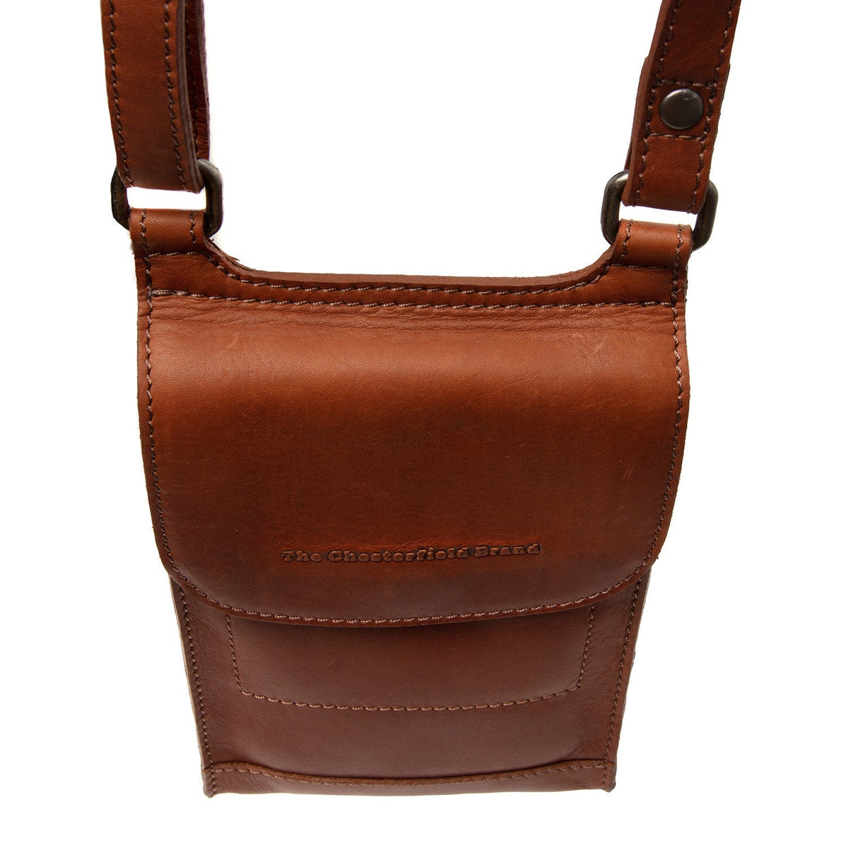 Nebra Full-Grain Leather Phone Bag til Kvinder – alternate product view 2