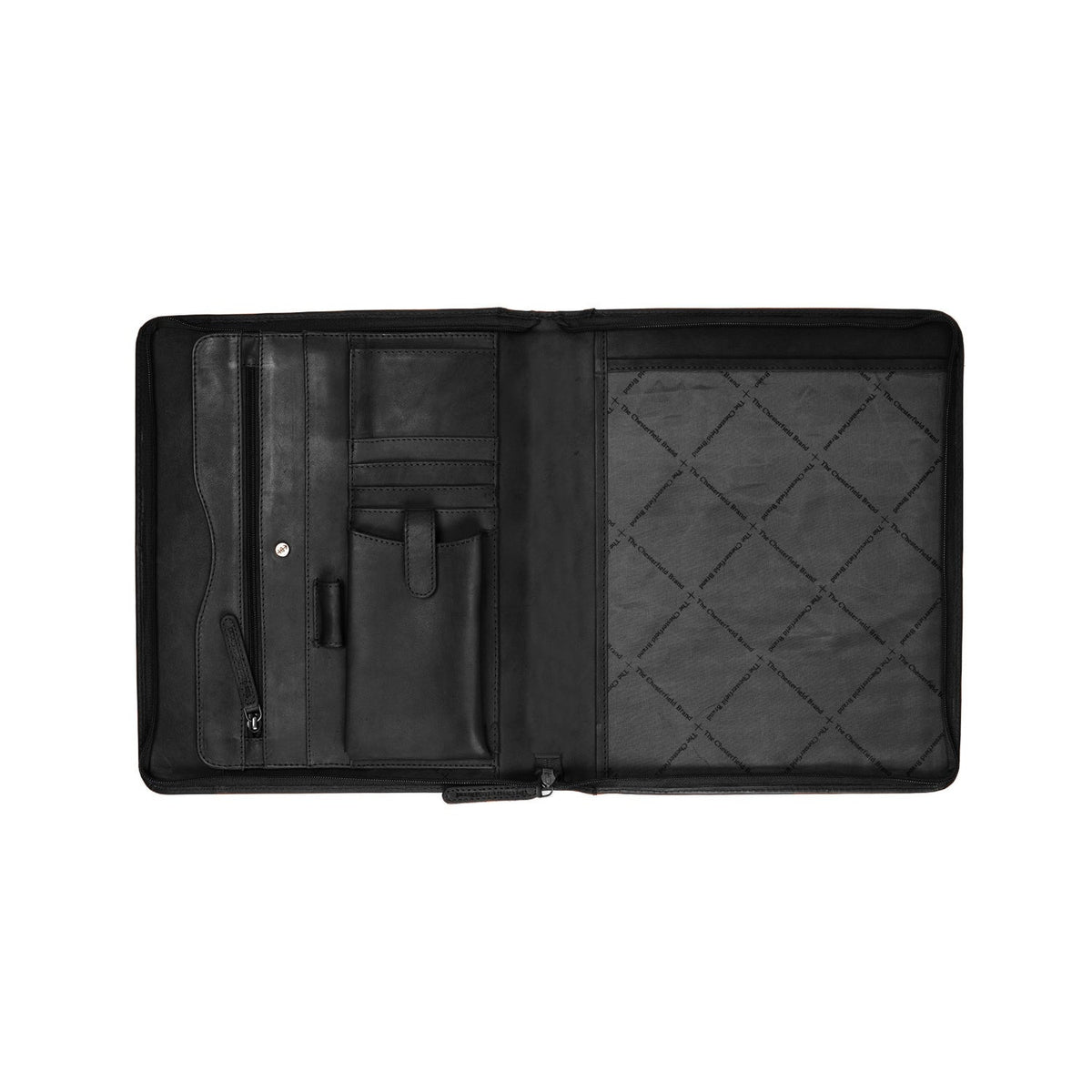 Classic 100% Full-Grain leather Goods - Back View Showing Tailored Shoulder Fit &amp; Clean Hemline