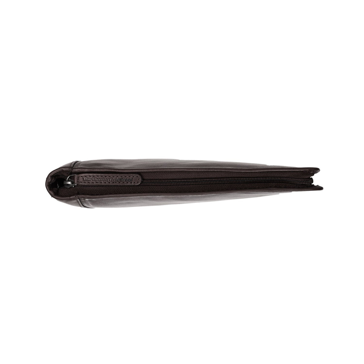 Styled Fit Perspective of Leather Portfolio Barnet til Kvinder on Model - Natural Daylight Drape