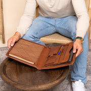 Leather Portfolio Barnet til Kvinder – alternate product view 3