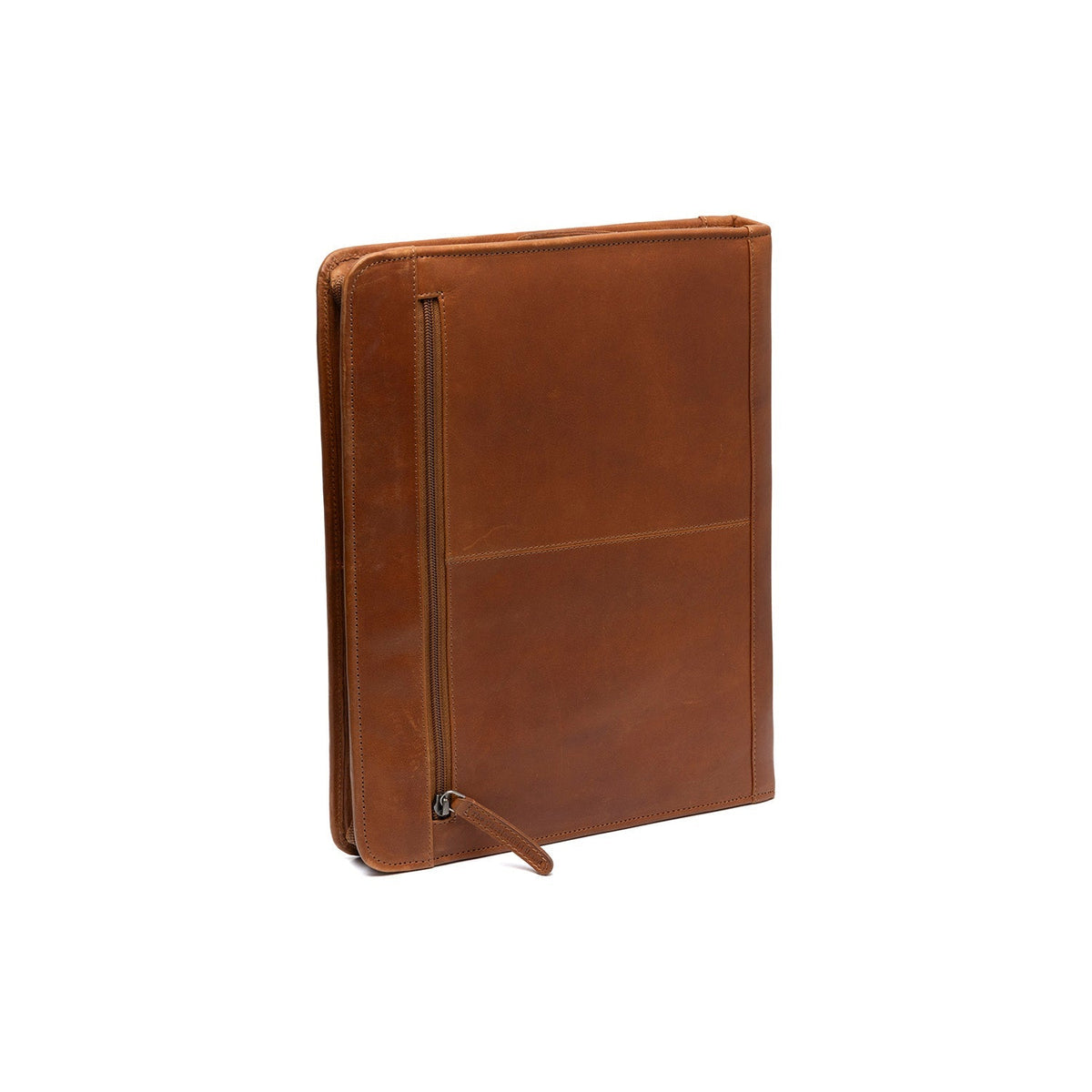 Cognac Leather Portfolio Moreton til Kvinder, detail view 5