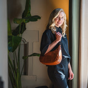 
Alexandria Skuldertaske i læder – alternate product view 3