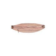 Bolivia Full-Grain Leather Shoulder Bag til Kvinder - Structured Side Profile Showing Gusset Depth &amp; Expansion Capacity