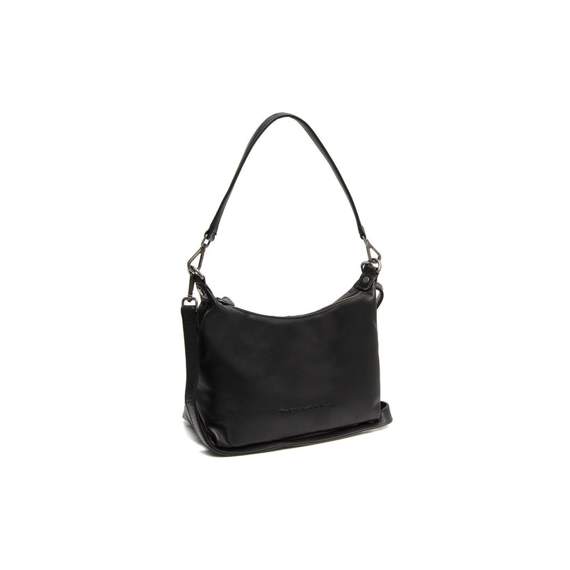 Christie Full-Grain Leather Shoulder Bag in Classic 100% Full-Grain Leather - Full Exterior Front Profile View | Buy Online