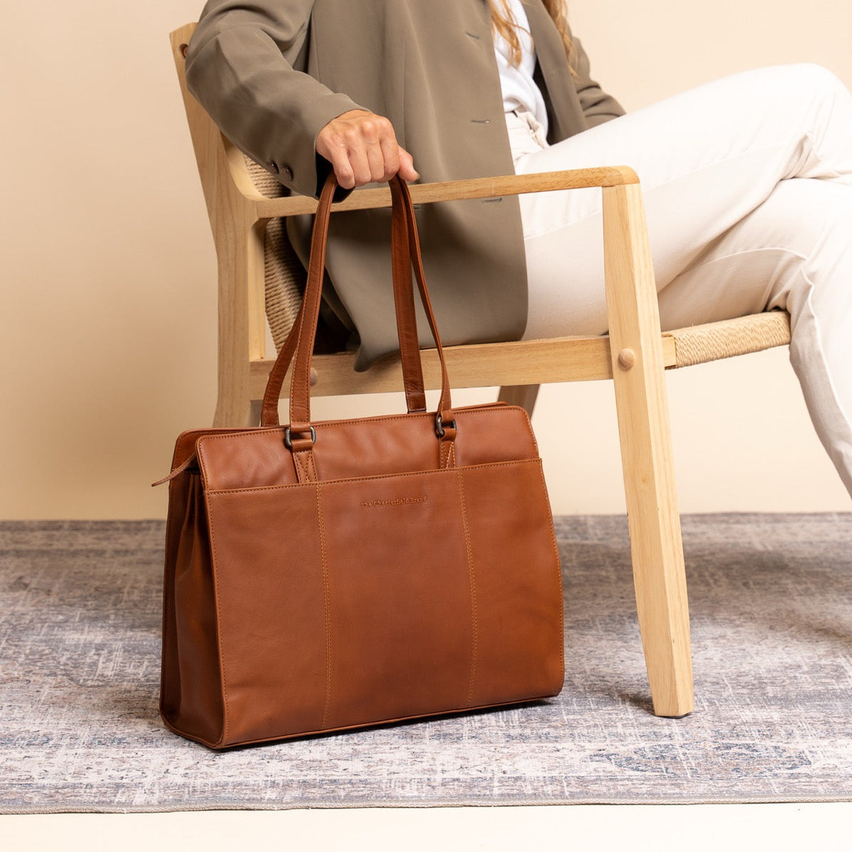 
Fidenza Skuldertaske i læder – alternate product view 3