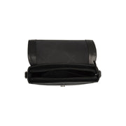 Solid Antique Brass Hardware &amp; Heavy-Duty Dual Zipper Detail on Lizzola Full-Grain Leather Shoulder Bag til Kvinder