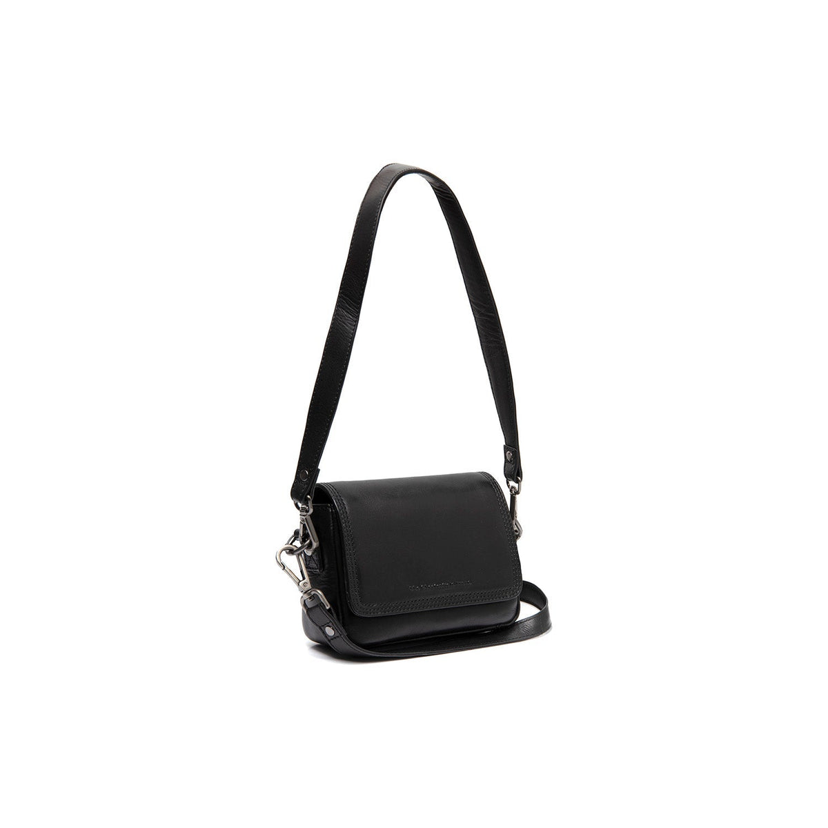 Marcella Full-Grain Leather Shoulder Bag til Kvinder in Classic 100% Full-Grain Leather - Full Exterior Front Profile View | Buy Online
