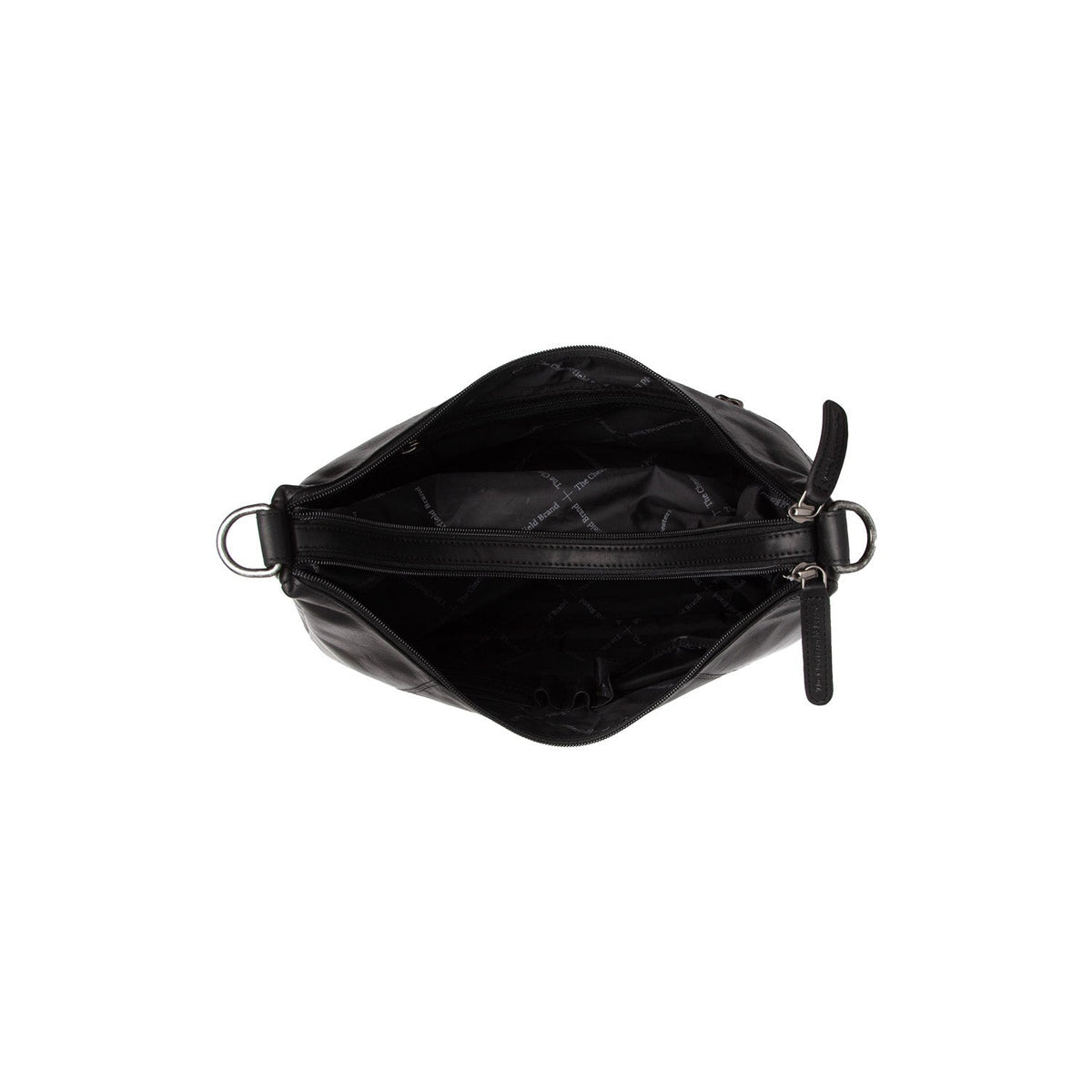 Marle Full-Grain Leather Shoulder Bag til Kvinder - Structured Side Profile Showing Gusset Depth &amp; Expansion Capacity