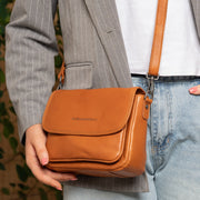 
Miloa Skuldertaske i læder – alternate product view 2