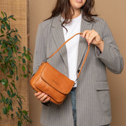 
Miloa Skuldertaske i læder – alternate product view 3