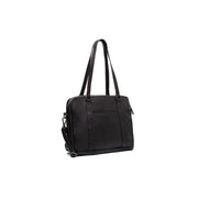Pretoria Full-Grain Leather Shoulder Bag til Kvinder in Classic 100% Full-Grain Leather - Full Exterior Front Profile View | Buy Online