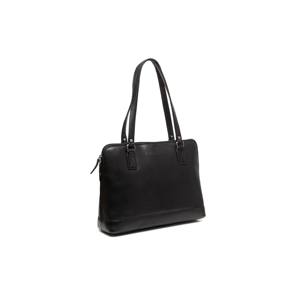 Selvino Full-Grain Leather Shoulder Bag til Kvinder in Classic 100% Full-Grain Leather - Full Exterior Front Profile View | Buy Online
