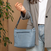 Zarita Full-Grain Leather Shoulder Bag til Kvinder – alternate product view 2