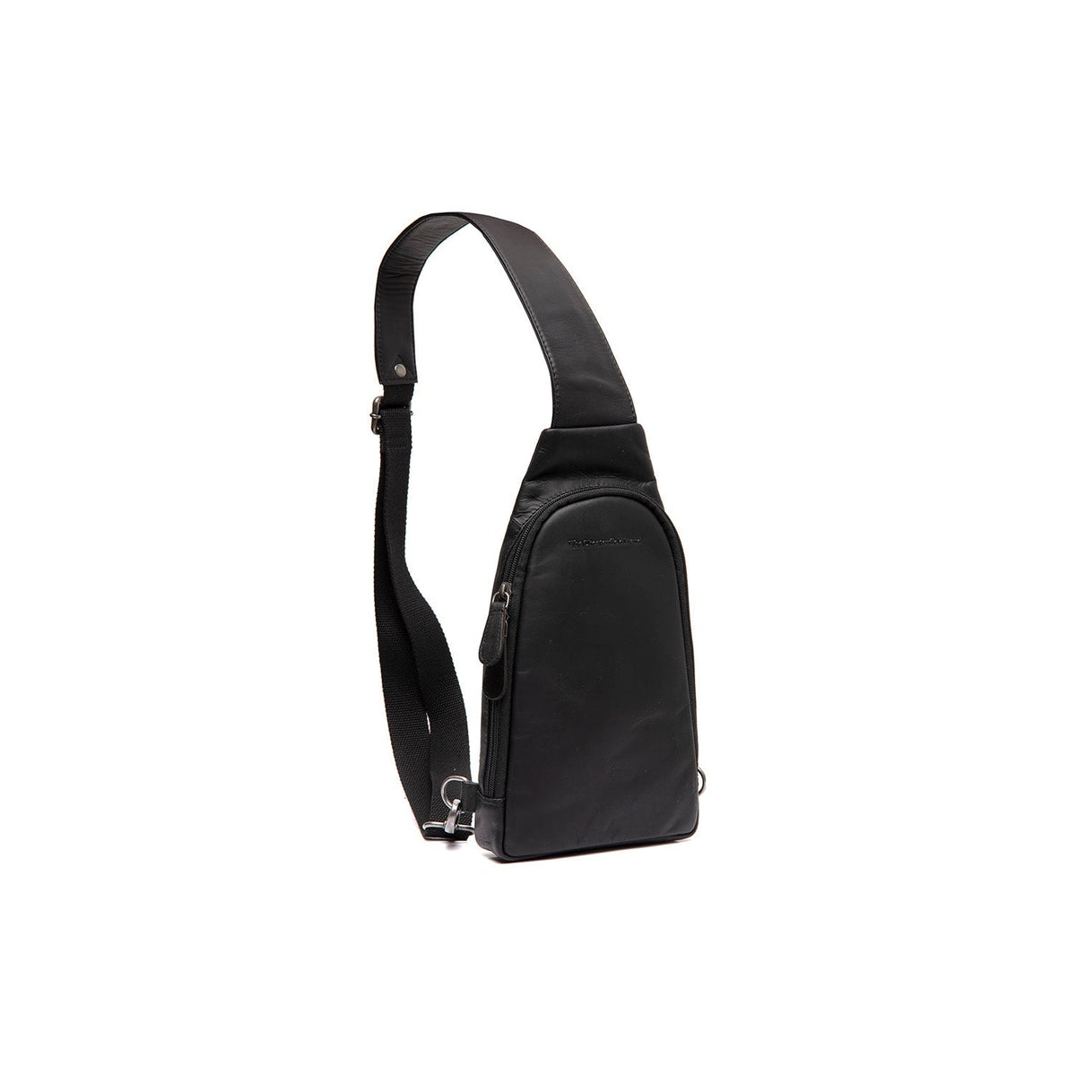 Leather Sling Bag Bowey til Kvinder in Classic 100% Full-Grain Leather - Full Exterior Front Profile View | Buy Online