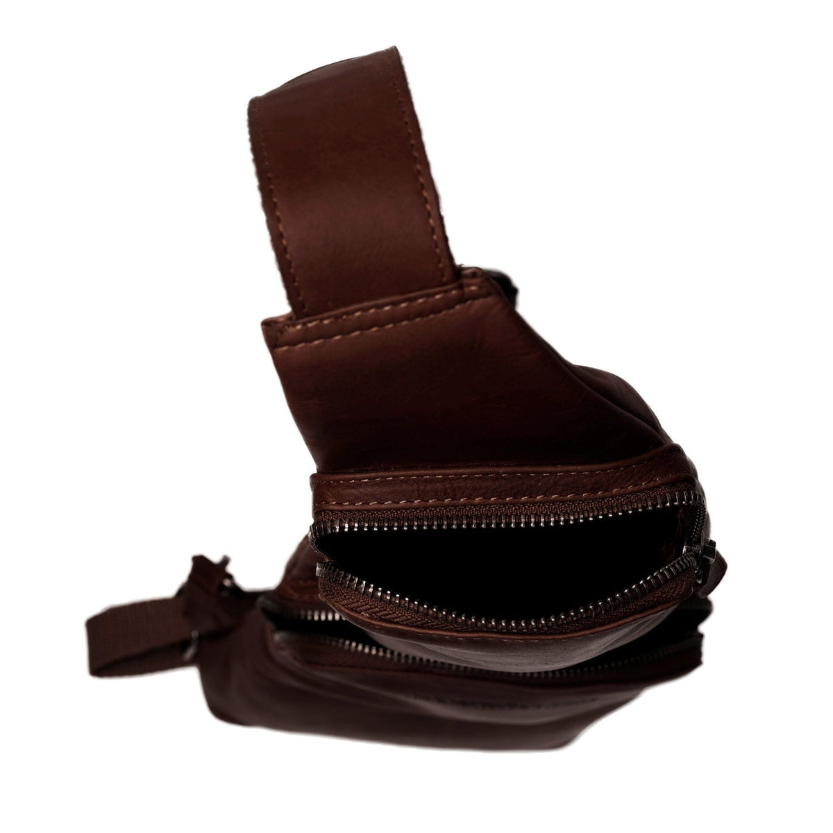 Leather Sling Bag Logan til Kvinder – alternate product view 3