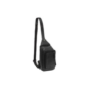Leather Sling Bag Riga til Kvinder in Classic 100% Full-Grain Leather - Full Exterior Front Profile View | Buy Online