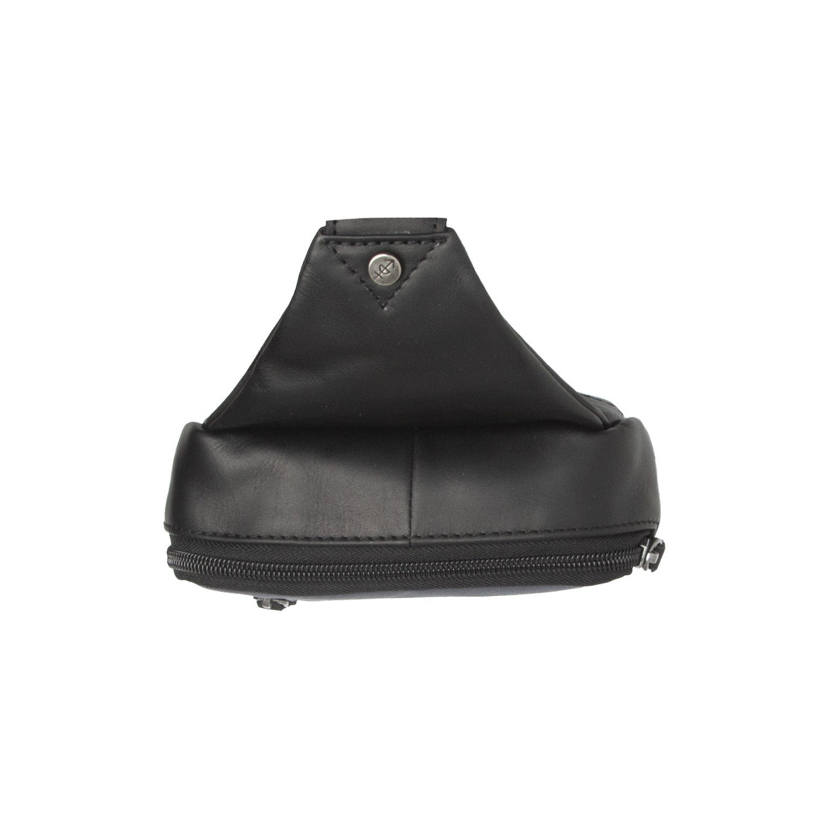 Leather Sling Bag Salla til Kvinder - Structured Side Profile Showing Gusset Depth &amp; Expansion Capacity