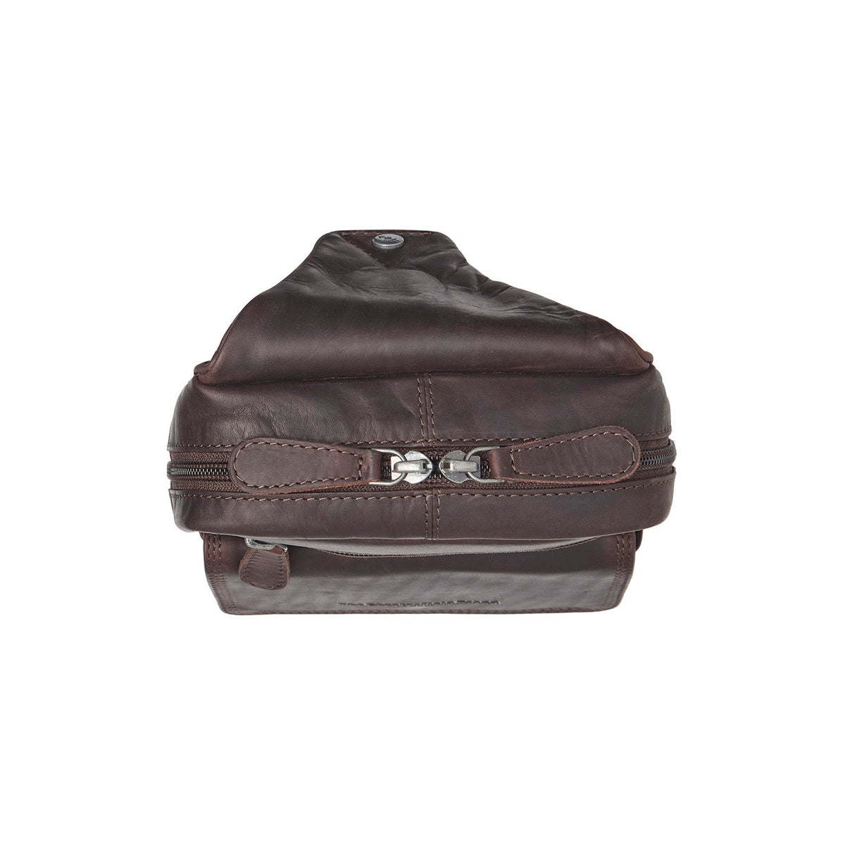 Brown Leather Sling Bag Turelle til Kvinder, detail view 4
