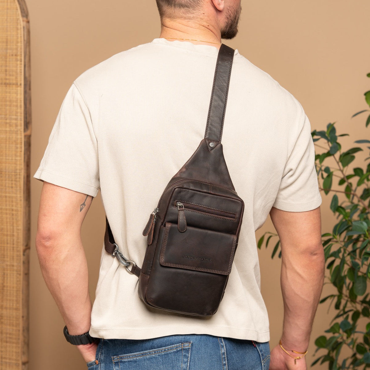 Leather Sling Bag Turelle til Kvinder – alternate product view 3