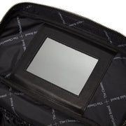 Interior View Showing Quilted Viscose Lining & Dual Inside Utility Storage Pockets