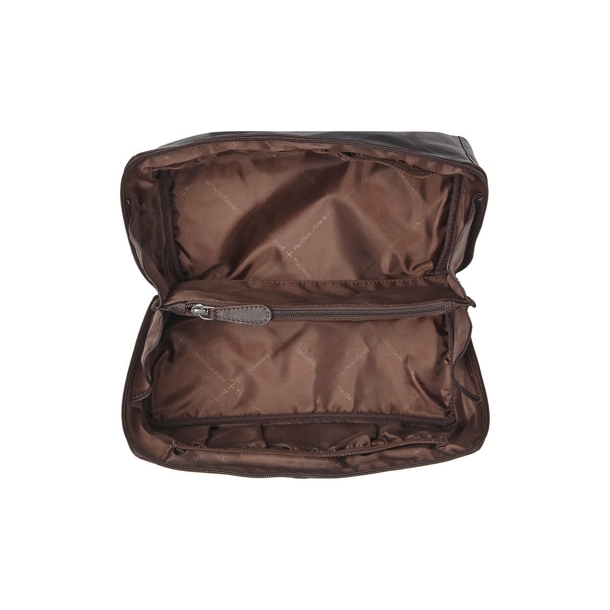 Trevia Full-Grain Leather Toiletry Bag til Kvinder – alternate product view 2