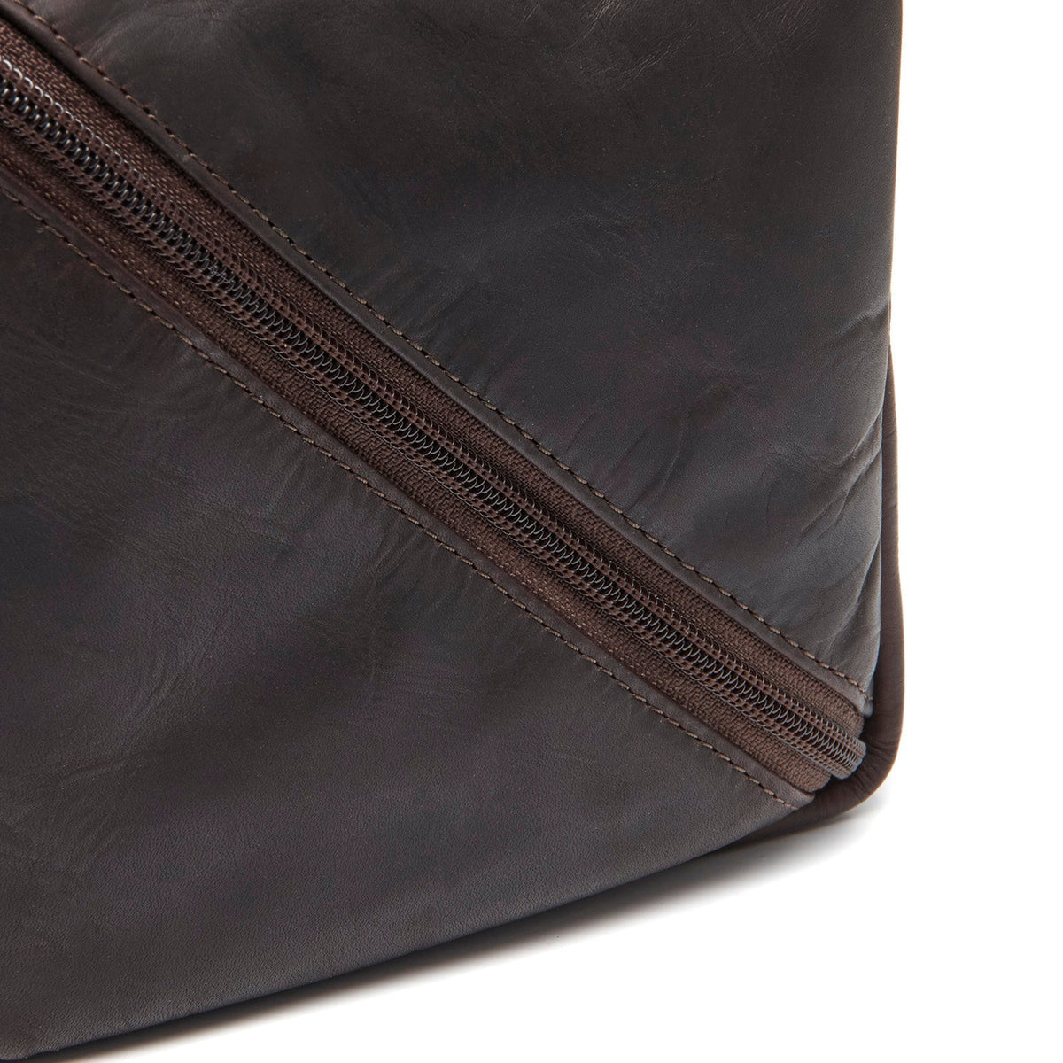 Trevia Full-Grain Leather Toiletry Bag til Kvinder – alternate product view 3