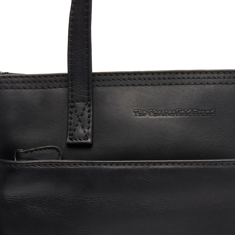 Estella Full-Grain Leather Tote Bag til Kvinder