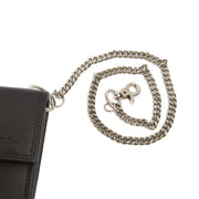 
Solid Antique Brass Hardware & Heavy-Duty Dual Zipper Detail on Elba Kernelæder Waiter Læderpung