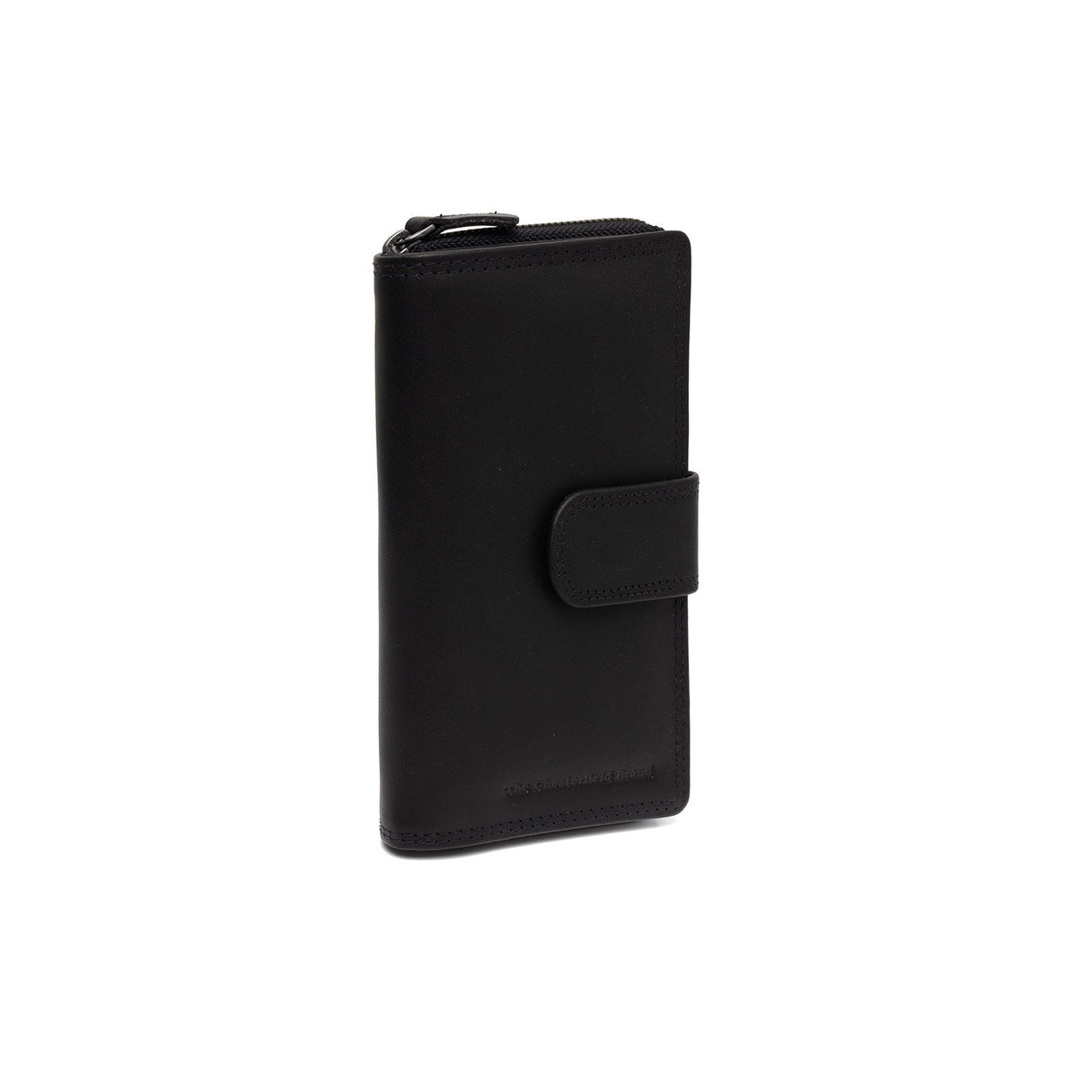 Charlotte Full-Grain Leather Wallet i klassisk 100% kernelæder - Full Exterior Forfra med skræddersyet silhuet | Køb online